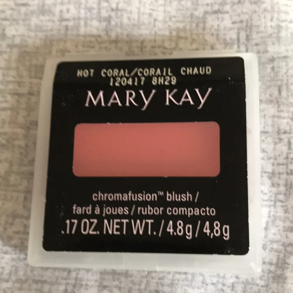 Mary kay never used blush
